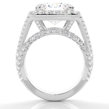 2.00 Carat Platin Ethereal Verlobungsringe