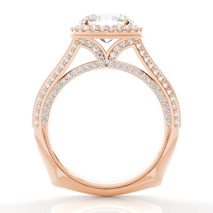 2.00 Carat Rotgold Ethereal Verlobungsringe