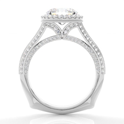 Weißgold Ethereal Verlobungsringe