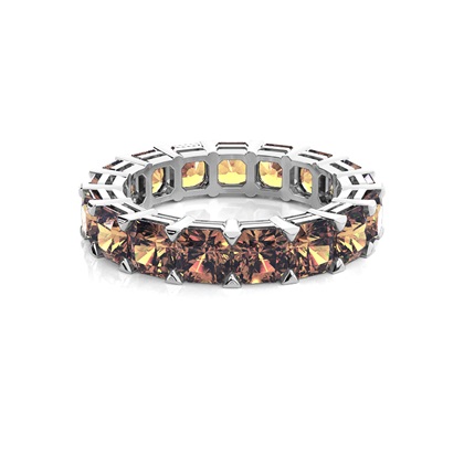 Cushion Anniversary Diamond Rings