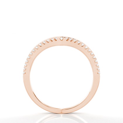 Rotgold Memoireringe Diamantringe