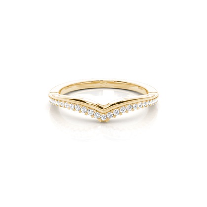 Yellow Gold Eternity Diamond Rings