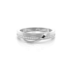 Standard-Diamantring mit Nieten von Half Eternity