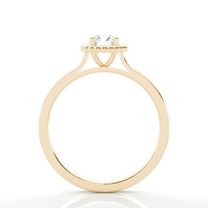 Yellow Gold Diamond Engagement Rings