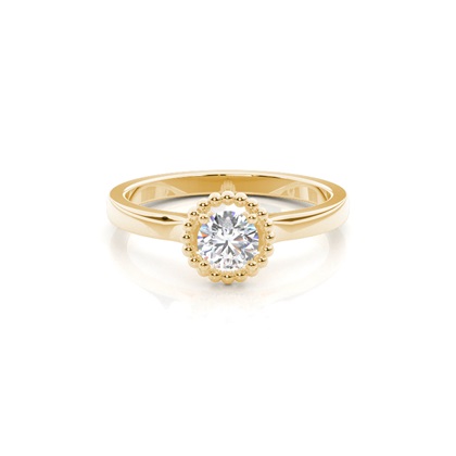 Yellow Gold Diamond Engagement Rings