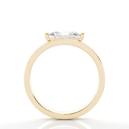 Yellow Gold Diamond Engagement Rings