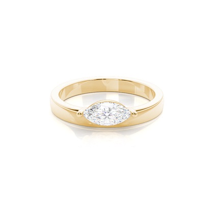 Yellow Gold Diamond Engagement Rings