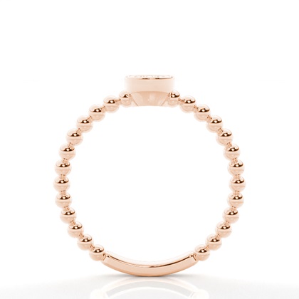 Rose Gold Diamond Cluster Rings