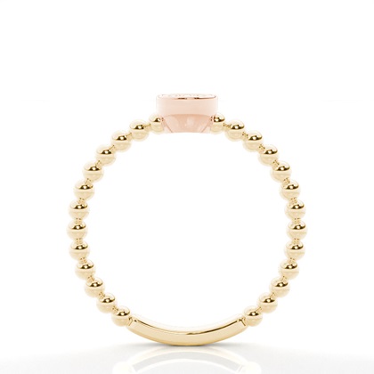 Yellow Gold Cluster Diamond Rings