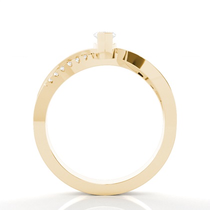 Yellow Gold Diamond Engagement Rings