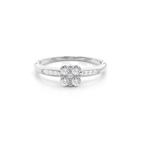 4 Prong Setting Medium Engagement Ring