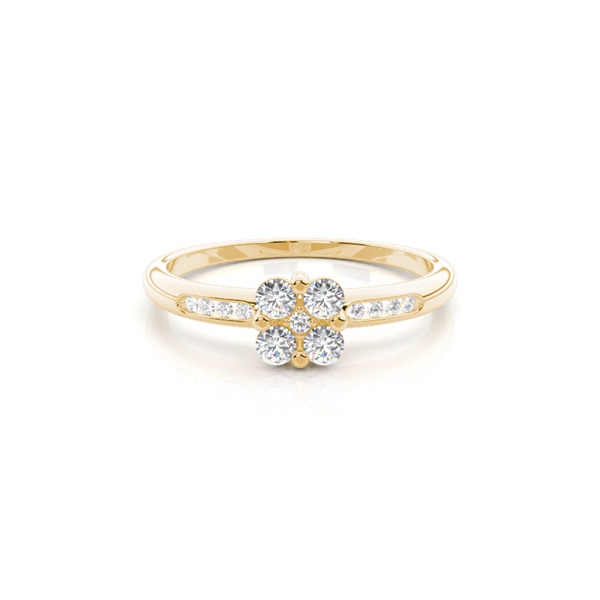 4 Prong Setting Medium Engagement Ring
