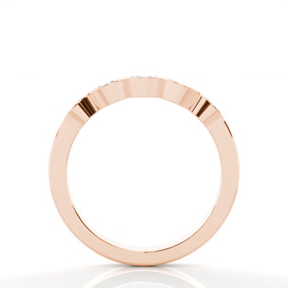 Rotgold Memoireringe Diamantringe