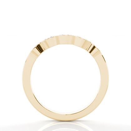 Gelbgold Memoireringe Diamantringe