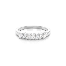 Plain Seven Stone Diamond Ring