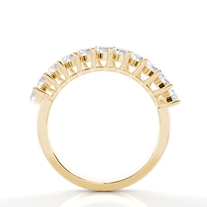Marquise Yellow Gold Eternity Diamond Rings