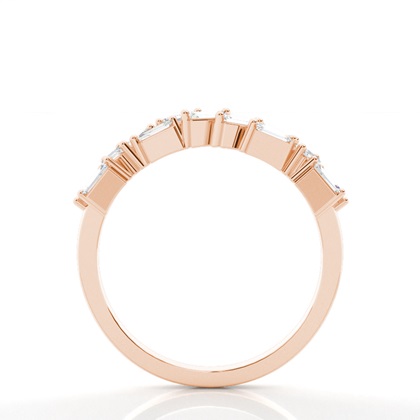 Rotgold Memoireringe Diamantringe