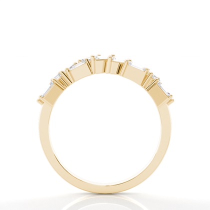 Gelbgold Memoireringe Diamantringe