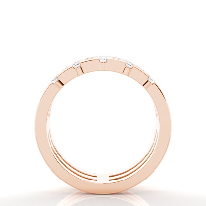 Rose Gold Everyday Diamond Rings