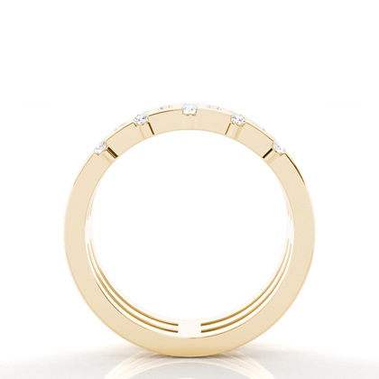 Yellow Gold Everyday Diamond Rings