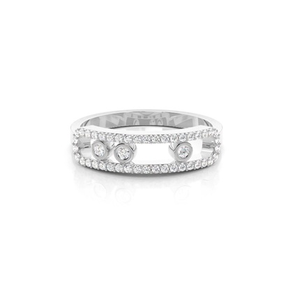 Round Diamond Everyday Rings