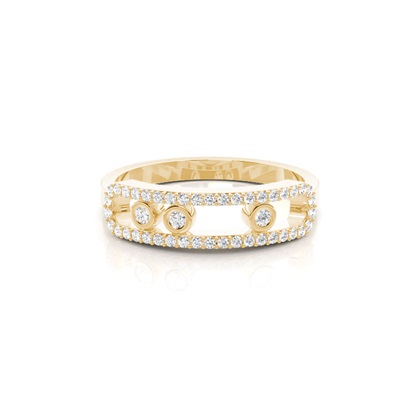 Yellow Gold Everyday Diamond Rings