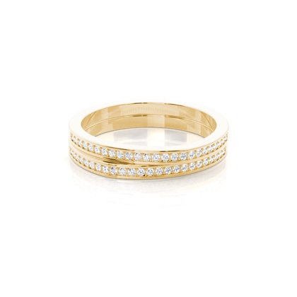 Yellow Gold Everyday Diamond Rings