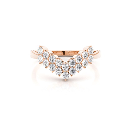 Women's Rose Gold Wedding Rings
