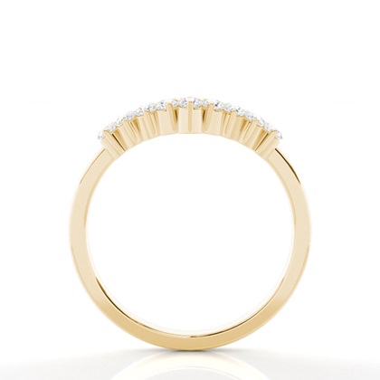 Women's Yellow Gold Wedding Rings 