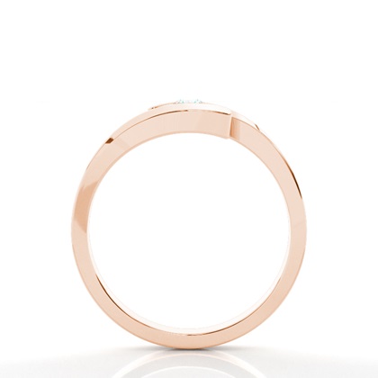 Rose Gold Dainty Engagement Rings