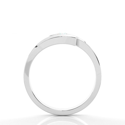 Channel Setting Plain Engagement Ring