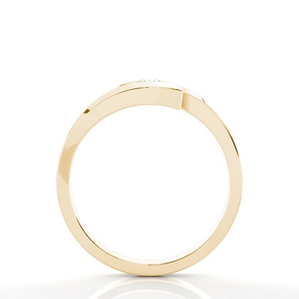 Yellow Gold Dainty Engagement Rings