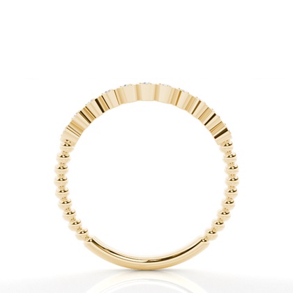 Gelbgold Memoireringe Diamantringe