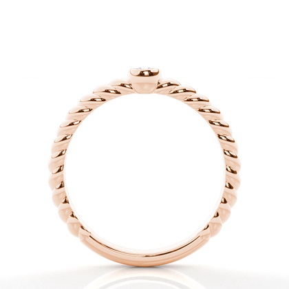 Rose Gold Dainty Engagement Rings