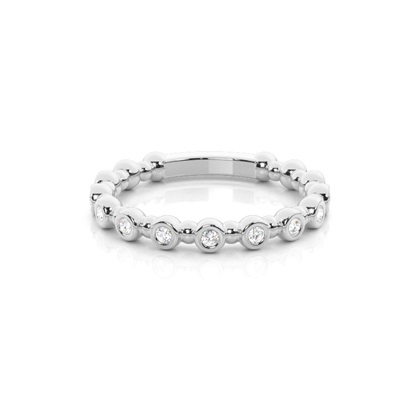 Half Eternity Round Diamond Ring