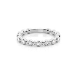 Halbe Ewigkeit runden Diamantring