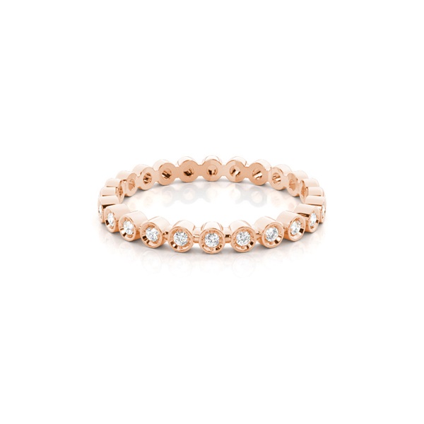 Half Eternity Round Diamond Ring