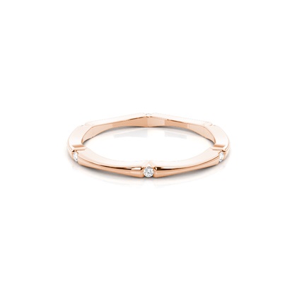 Women's Rose Gold Wedding Rings