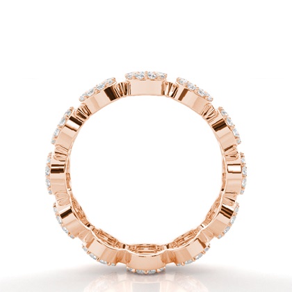 Rose Gold Diamond Rings