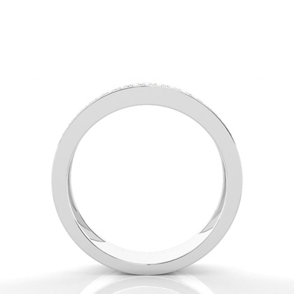 Bequem geschliffener diamanten Herren Trauring