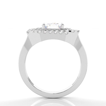 Smaragd Diamantverlobungsringe Verlobungsringe