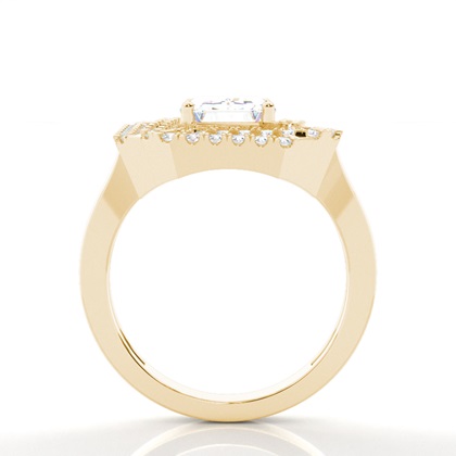 Yellow Gold Diamond Engagement Rings