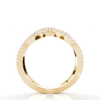 Yellow Gold Statement Diamond Rings