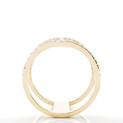 Yellow Gold Statement Diamond Rings