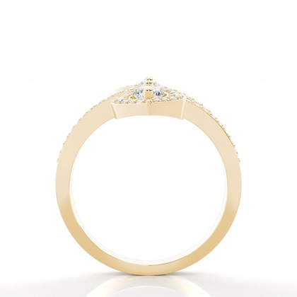 Yellow Gold Statement Diamond Rings