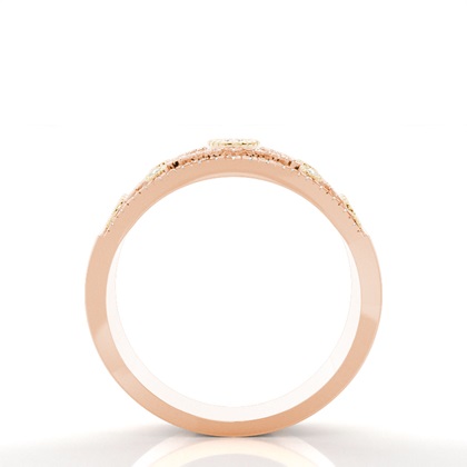 Rose Gold Statement Diamond Rings