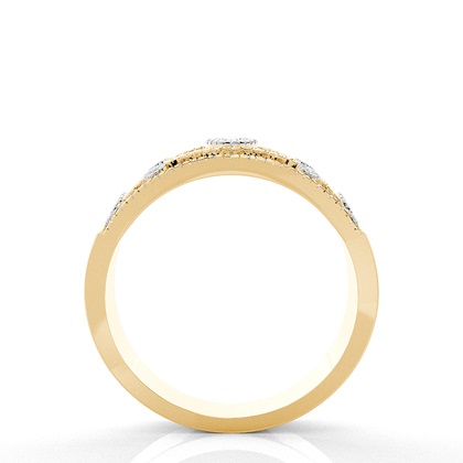 Yellow Gold Statement Diamond Rings
