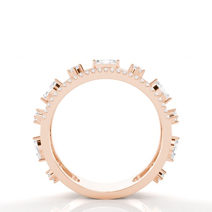 Mixed Shaped Diamond Rings