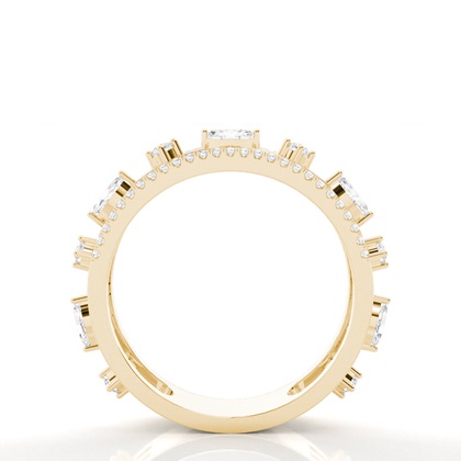 Mixed Shaped Diamond Rings