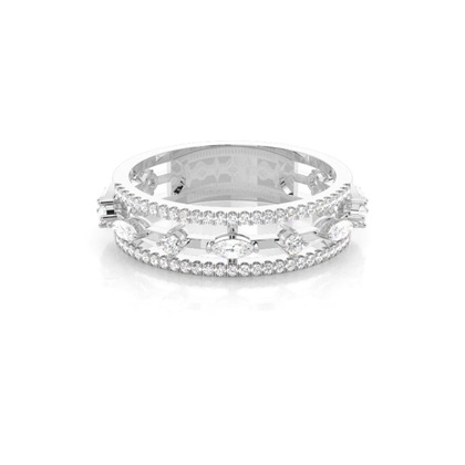 Mixed Shaped Diamond Rings